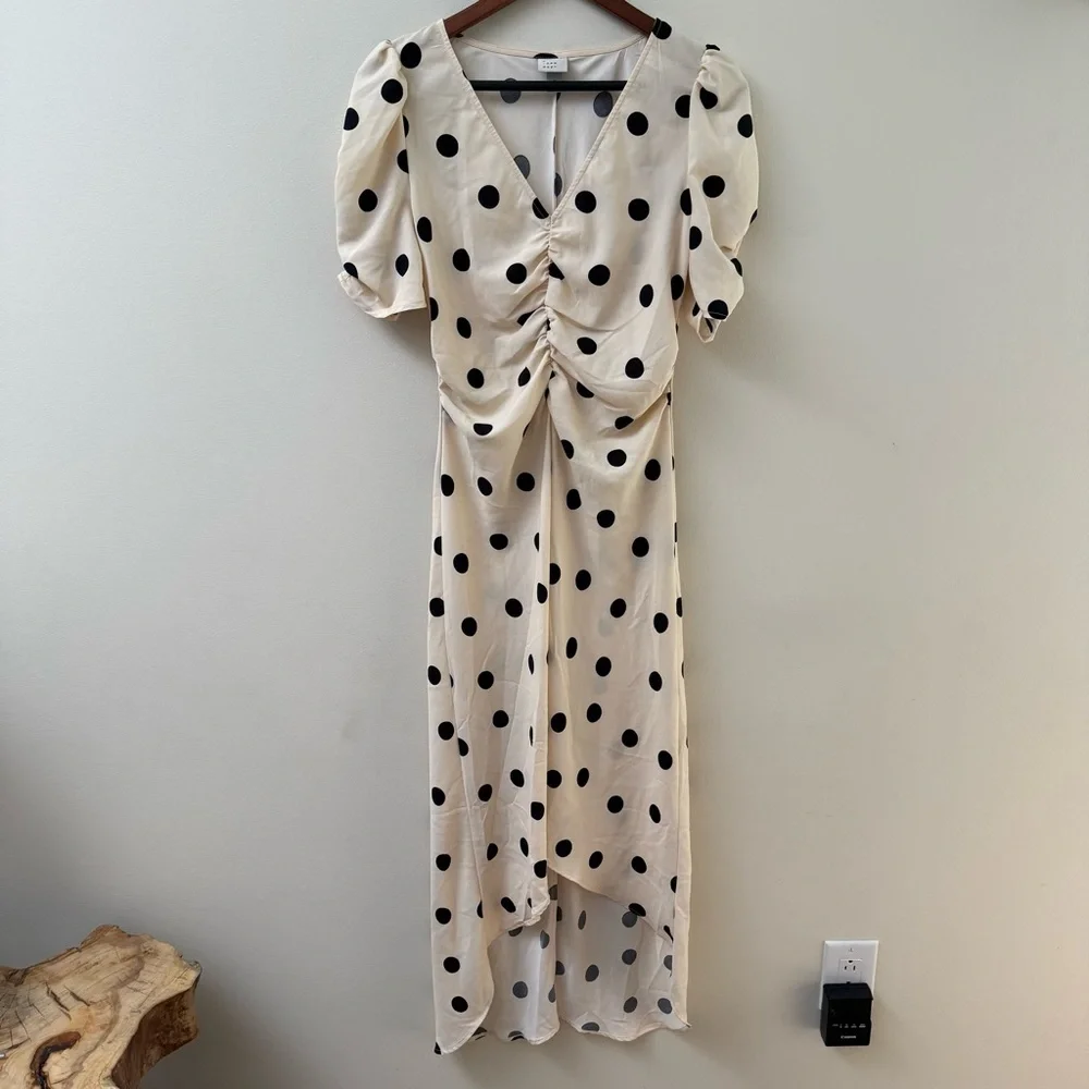 sweater dress with buttons Button Joseph Ribkoff Black Silky Size  US 6 or layered with accessories Size:UK 16-18 (XL)